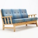Solid pine sofa, 1960s