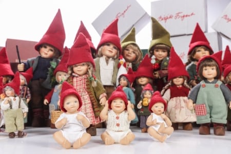 Birgitte Frigast: Large collection of elves, anniversary 'The
