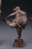 4 Ballerina figurer af bronze Lauritz.com