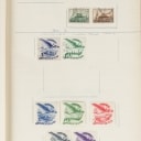 LOT 102. EUROPE. Original lot in 5 old albums with Russia/Soviet (best), France, Belgium and Germany