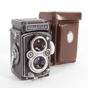 Franke & Heidecke. Rolleiflex Synchro-Compur kamera