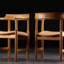 Hans J. Wegner. Stole af eg, model PP-62. (2)