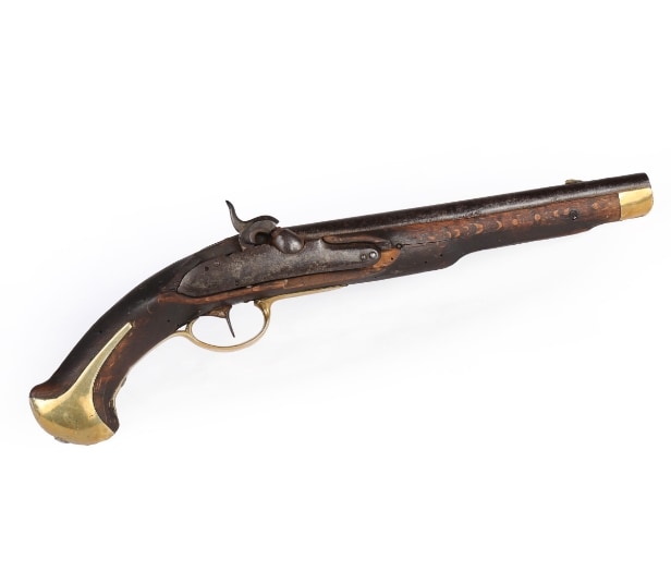 Danish percussion pistol M/1807