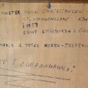 Cabinetmaker Povl Christiansen: Tableware cabinet made of Cuban mahogany from 1957.