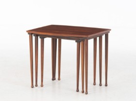 Jørgen Aakjær Jørgensen: A set of nesting tables made of rosewood (3)