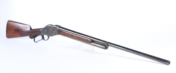 Winchester model 1886 hoop clamp shotgun cal. 12 | Lauritz.com