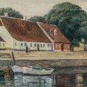 Johan Rohde. Huse i landskab