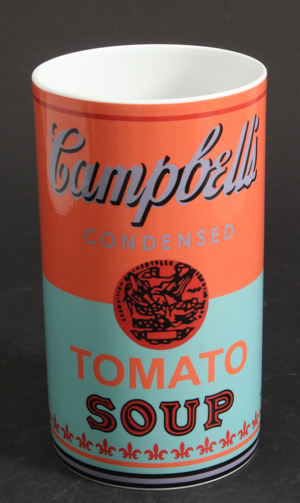 Rosenthal. Andy Warhol. Campbell's Soup stor vase