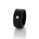 Kulfiberring C6 med 0,17 carat brilliant fra Anne Cohen - Til fordel for Knæk Cancer 2014