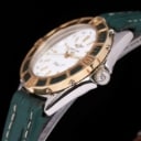 Damearmbåndsur fra Breitling, model Lady J, ref. D52065, 18 kt. guld og stål