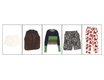 Storm & Marie samt Black Lily. Bukser, shorts og skjorte. Str. 38/40/M. (5)