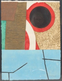 Max Papart (1911-1994): Concrete composition, colored intaglio (CD)