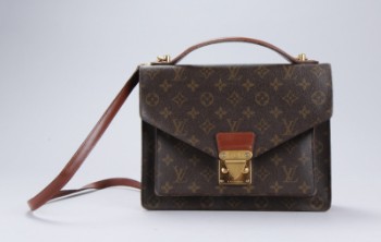 Louis Vuitton. Skulder-/håndtaske, model Monceau