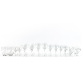 Bjørn Wiinblad for Rosenthal/Studio-Line. Lotus glasbesætning til 12 personer. (86)