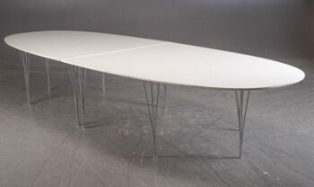 Elipsebord Piet Hein & Bruno Mathsson. Super Ellipse konferencebord.