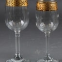 Italienske glas med guldkant (51)