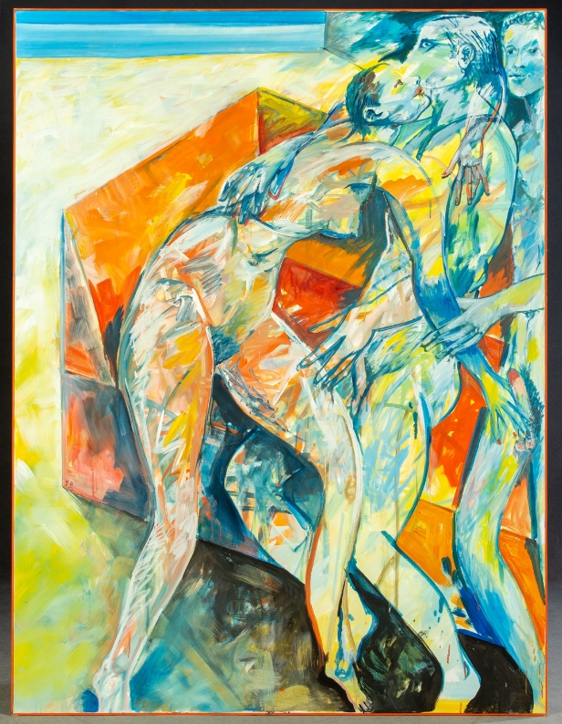 Professor Horst Böhm, diptych dancing couples. (2)