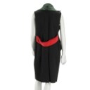 7329 - Saks Potts for Kopenhagen Fur. Vest med krave af mink. str. 36