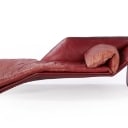Jochen Flacke for Etienne Aigner. 'Muse' daybed in leather