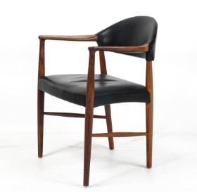 Kurt Olsen for Slagelse Møbelværk. Armchair, rosewood, model 223