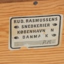 Mogens Koch. Cabinets and bookcase of mahogany. (3+3)