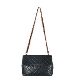 Chanel. Vintage Jumbo Classic Flap skuldertaske