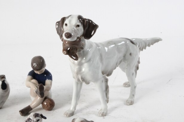 Dahl Jensen / Bing & Grøndahl. Samling figurer (10)