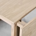 Kai Kristiansen. Sidebord / sofabord Cube no. 33, olieret egetræ
