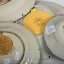 Samling tallerkener/vægplatter fra Delft, keramik, Holland (7)