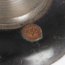 To franske bordlamper af metal, 20. årh.  (2)