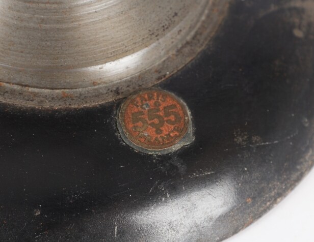 To franske bordlamper af metal, 20. årh.  (2)