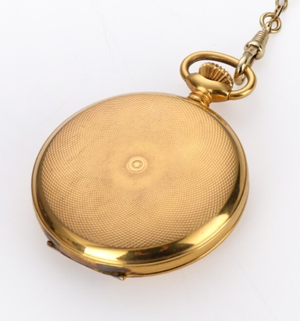 Oudin A Paris, Moeris and Mora. Collection of pocket watches in i.a. silver (6)