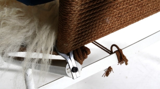 Hans J. Wegner. Flagline chair / Flag Halyard chair, Getama GE-225, 1960s