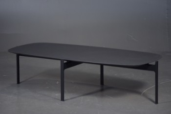 Dansk design, sofabord i stål og linoleum