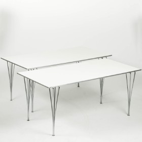 Arne Jacobsen, Piet Hein & Bruno Mathsson. Two rectangular dining tables (2)