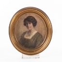 Heinrich Dohm. Portrait of a woman, 1914.