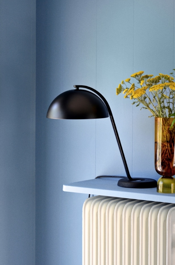 Lars Beller Fjetland for HAY. Pair of Cloche table lamps, Black (2)