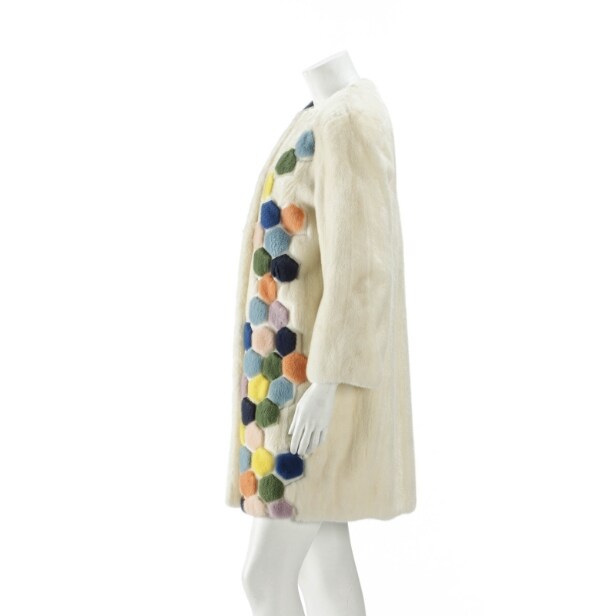 6866 - Copenhagen Fur. Unique mink jacket size 36/38
