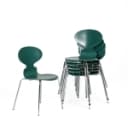 AJM - Arne Jacobsen. Six 'Myren' chairs, model 3101 (6)