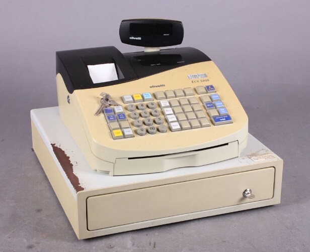 Kasseapparat. Olivetti ECR 5800