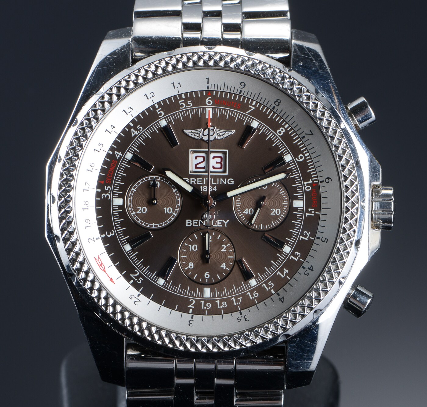 Breitling for Bentley, herrearmbåndsur med chronographfunktion