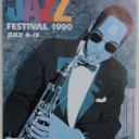Bent Karl Jacobsen, Erik Rasmussen og Egon Fischer. Tre plakater for 'Copenhagen Jazz Festival', offsettryk, 1989, 1990 og 1993 