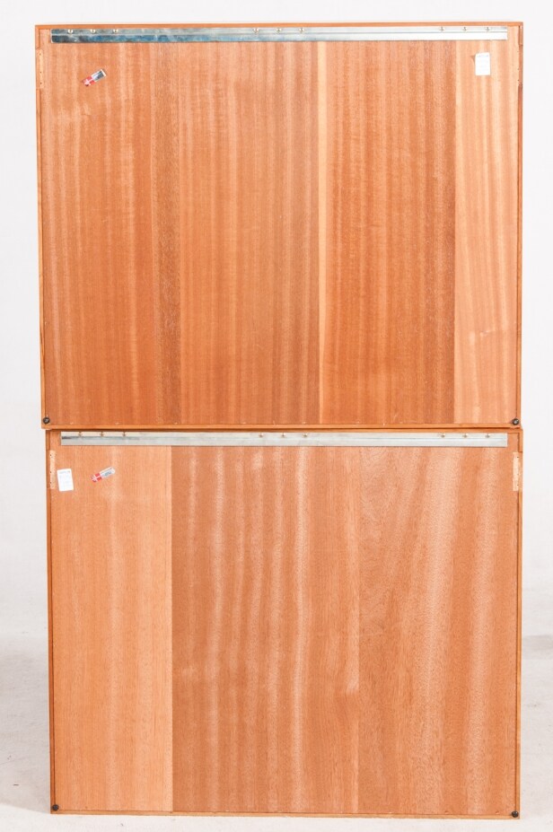 Kai Kristiansen, 3 skabe fra reolsystemet, fremstillet hos FM Furniture (Feldballes Møbelfabrik) i teak (3)