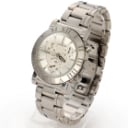 Corum. 'Romulus' chronograph men's wristwatch with steel case w. box + certf.