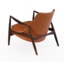 Ib Kofod-Larsen. 'Sälen' armchair in wenge with stool (2)
