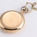 Schweizisk dobbeltkapslet herrelommeur af 14 kt. guld, o. 1910