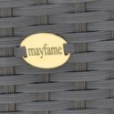 Mayfame. Havemøbler af sort polyrattan