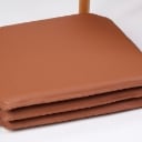 Hyndesæt til 'Folkestolen', Børge Mogensen model J39. Cognac læder. (4)