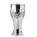 A. Michelsen. Tall, beautiful silver vase