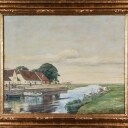 Johan Rohde. Huse i landskab